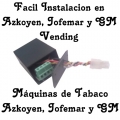 Receptor para maquina de tabaco Receptor para maquina de tabaco